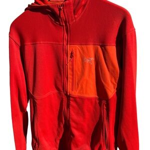 Arc'teryx Vibrant Red and Orange Jacket